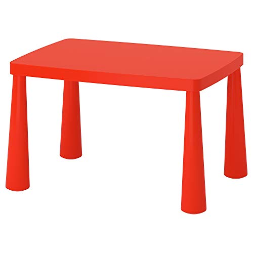 IKEA Mammut - Mesa infantil para interior/exterior, color rojo