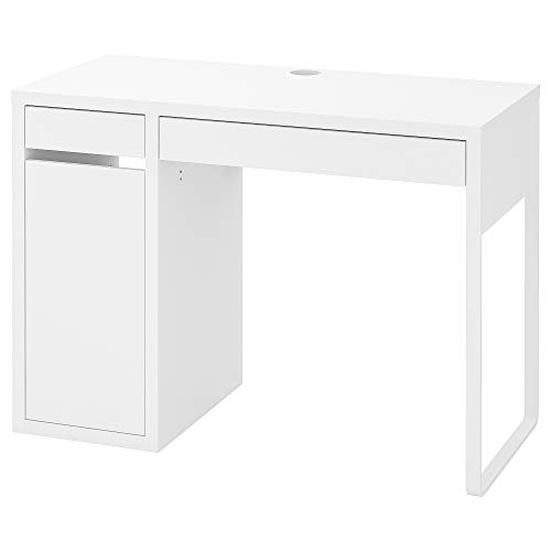 Ikea MICKE Escritorio en Blanco; (105 x 50 cm)