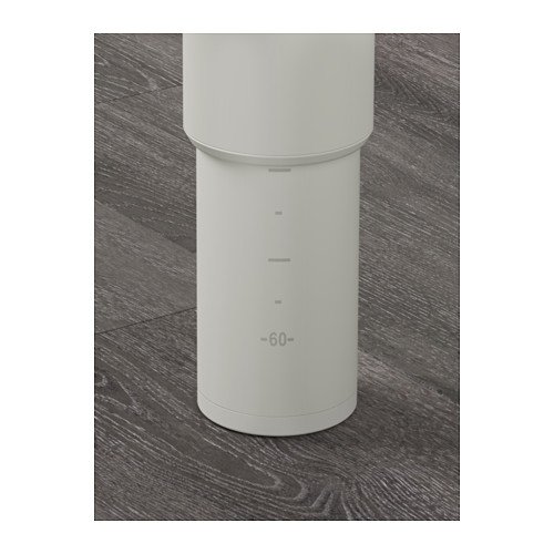 Ikea Olov - Pata de mesa (acero barnizado, ajustable entre 60 y 90 cm, con base protectora para el suelo, incluye tornillos para fijar a tablero), acero, blanco, verstellbar: 60 und 90 cm Ikea Olov - Pata de mesa (acero barnizado, ajustable entre 60 y 90 cm, con base protectora para el suelo, incluye tornillos para fijar a tablero), acero, blanco, verstellbar: 60 und 90 cm