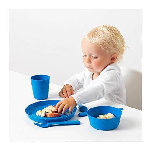 IKEA platos para niños sin Bisfenol A, variado, 19 x 19 x 5 cm