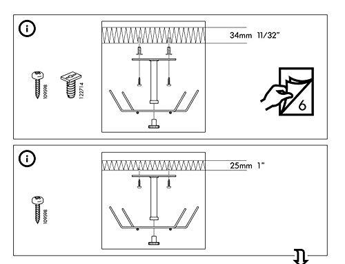 IKEA SIGNUM - Organizador de cables, horizontal, color plateado (FBA) (1 unidad)