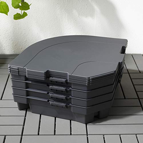 IKEA SVARTÖ - Base para sombrilla, color gris oscuro IKEA SVARTÖ - Base para sombrilla, color gris oscuro