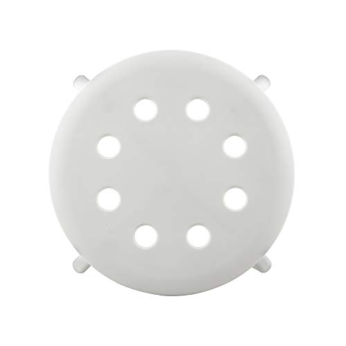 Ikea – Taburete 'Marius' con asiento de 45 cm de altura – Acero – Blanco