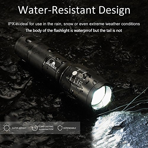 IKERLEX USB Linterna Recargable Directamente LED Linterna Tácticas Militar con Batería Incorporada 3 Modos Zoomable Perfecta para Ciclismo,Camping, Montañismo (USB linterna) IKERLEX USB Linterna Recargable Directamente LED Linterna Tácticas Militar con Batería Incorporada 3 Modos Zoomable Perfecta para Ciclismo,Camping, Montañismo (USB linterna)