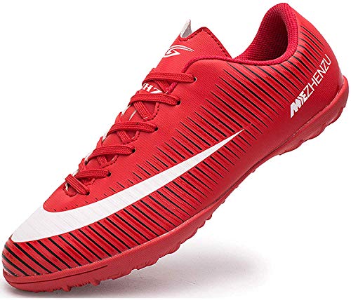 Ikeyo Zapatillas de Fútbol Hombre Profesionales Botas de Fútbol Aire Libre Atletismo Zapatos de Entrenamiento Zapatos de fútbol