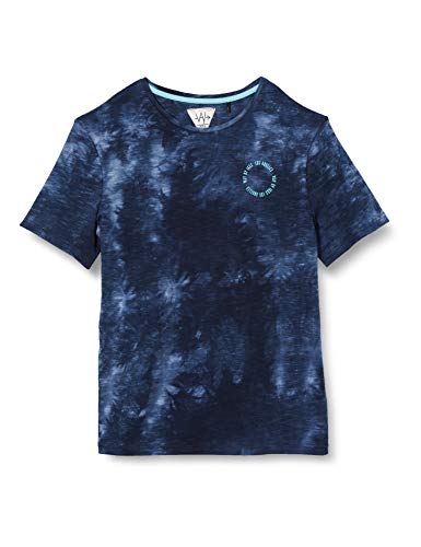 IKKS Junior tee-Shirt Dégradé Camiseta, Azul (Navy 48), S para Niños