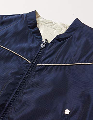 IKKS Junior Veste Bombers Reversible Chaqueta, Azul (Navy/Champagne 48), 5 años para Niñas