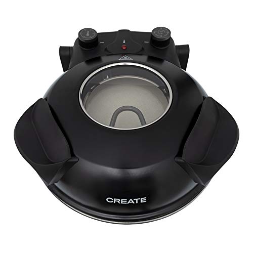 IKOHS Create Pizza Maker - Horno Eléctrico Pizzas, Base de Piedra Especial para cocinar Pizza, 31 CM Diámetro, 1200 W, Temperatura hasta 350°, Niveles Potencia 5, Temporizador, Autoapagado (Negro) IKOHS Create Pizza Maker - Horno Eléctrico Pizzas, Base de Piedra Especial para cocinar Pizza, 31 CM Diámetro, 1200 W, Temperatura hasta 350°, Niveles Potencia 5, Temporizador, Autoapagado (Negro)