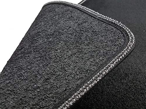 Il Tappeto Auto SPRINT04801 - Alfombrilla Negra para Coche, Antideslizante, con Borde Bicolor, embellecedor de Goma Reforzado, S40 II 2004> V50 2004> C30 2006> Il Tappeto Auto SPRINT04801 - Alfombrilla Negra para Coche, Antideslizante, con Borde Bicolor, embellecedor de Goma Reforzado, S40 II 2004> V50 2004> C30 2006>