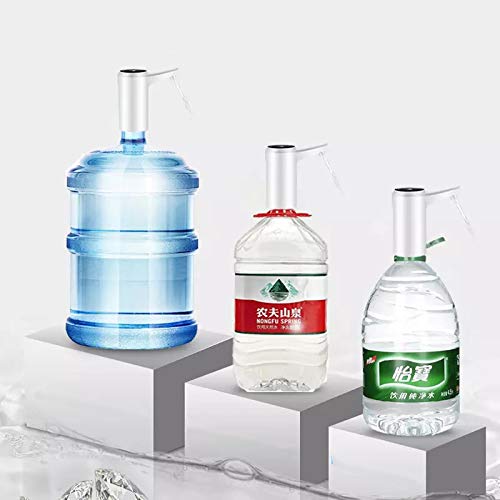 ILS - Bomba para botella de agua eléctrica inteligente USB Touch bomba de agua dispensador recargable bomba de agua potable para botella de 19 litros ILS - Bomba para botella de agua eléctrica inteligente USB Touch bomba de agua dispensador recargable bomba de agua potable para botella de 19 litros