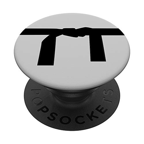 Imagen De Cinturón Negro Kickboxing Karate Artes Marciales PopSockets PopGrip: Agarre intercambiable para Teléfonos y Tabletas