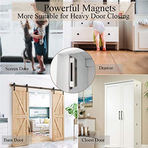 Iman Puerta Armario Jiayi 4 Piezas Tarea Pesada Magnetico Pestillo 28 KG Halar Fuerte Acero inoxidable Imán Cierre Para Cocina Alacena Puerta Cerraduras Cajón Clausura Guardarropa Clausura Iman Puerta Armario Jiayi 4 Piezas Tarea Pesada Magnetico Pestillo 28 KG Halar Fuerte Acero inoxidable Imán Cierre Para Cocina Alacena Puerta Cerraduras Cajón Clausura Guardarropa Clausura