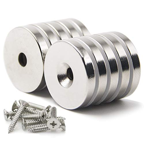 Imanes de Disco de Neodimio 10 Piezas, Imanes de Tierra Rara Súper Fuertes, 30x5 mm Unidad Imán Fuerte Potente 8kg de Fuerza, Para Nevera, Científica, Manualidades, Bricolaje Imanes de Disco de Neodimio 10 Piezas, Imanes de Tierra Rara Súper Fuertes, 30x5 mm Unidad Imán Fuerte Potente 8kg de Fuerza, Para Nevera, Científica, Manualidades, Bricolaje