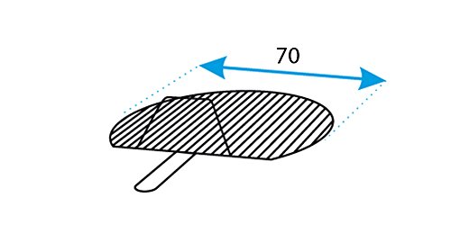 Imex El Zorro Barbacoa redonda con soporte para paella, diámetro 70 x 75 cm, 71583