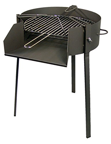 Imex El Zorro Barbacoa redonda con soporte para paella, diámetro 70 x 75 cm, 71583 Imex El Zorro Barbacoa redonda con soporte para paella, diámetro 70 x 75 cm, 71583