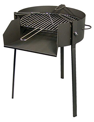 Imex El Zorro Barbacoa redonda con soporte para paella, diámetro 70 x 75 cm, 71583