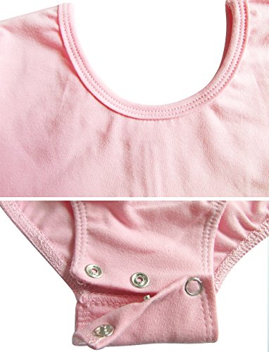 iMixCity Gimnasia Danza Leotardo Traje de Ballet de Manga Larga para Niñas de Ballet Equipamiento Básico con Falda Envolvente (120 (4-5 años de Edad), Rosa) iMixCity Gimnasia Danza Leotardo Traje de Ballet de Manga Larga para Niñas de Ballet Equipamiento Básico con Falda Envolvente (120 (4-5 años de Edad), Rosa)