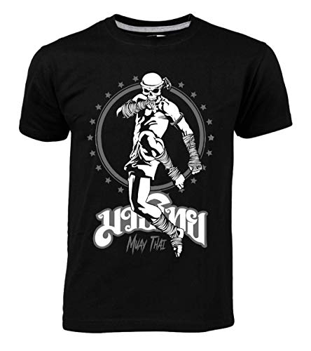 IMPACTO - Camiseta Muay Thai Skull (L)