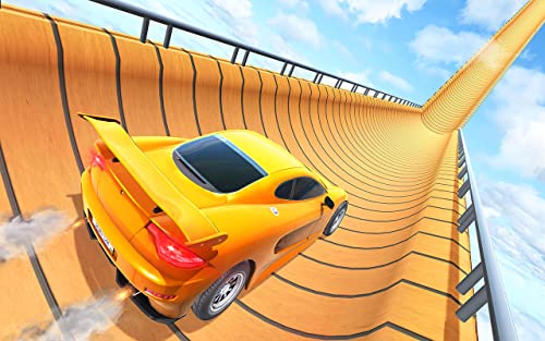 Impossible Mega Ramp Car Tricky Stunts 2019