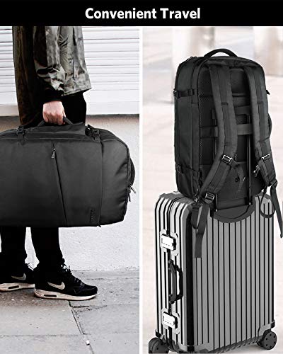 Inateck 40L Mochila de Viaje Hombre Mujer Maleta de Cabina Mochila de Equipaje de Mano Aprobada para Transporte Aéreo Avion IATA/EasyJet/Ryanair, Negro Inateck 40L Mochila de Viaje Hombre Mujer Maleta de Cabina Mochila de Equipaje de Mano Aprobada para Transporte Aéreo Avion IATA/EasyJet/Ryanair, Negro