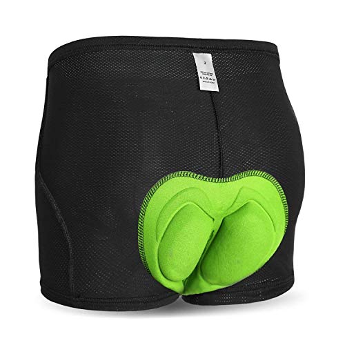 INBIKE Ropa Interior Ciclismo De Hombre Calzoncillos Ciclismo con 3D Almohadilla De Esponja para Bici Ciclista Bicicleta MTB(L) INBIKE Ropa Interior Ciclismo De Hombre Calzoncillos Ciclismo con 3D Almohadilla De Esponja para Bici Ciclista Bicicleta MTB(L)