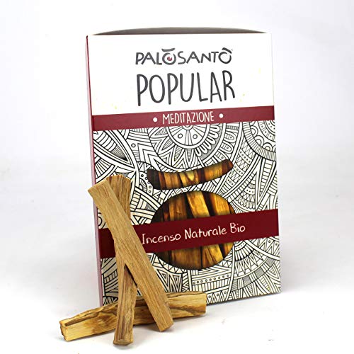 Incienso Natural Palo Santo - Madera Sagrada - Palitos Variedad Popular Ayabaca - 14 Palitos - Aroma para Yoga, meditación, relajación, espiritualidad, Viaje Interior Incienso Natural Palo Santo - Madera Sagrada - Palitos Variedad Popular Ayabaca - 14 Palitos - Aroma para Yoga, meditación, relajación, espiritualidad, Viaje Interior