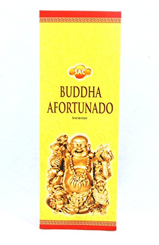 Incienso SAC Buda Buddha Afortunado - Set de 6 paquetes hexagonales
