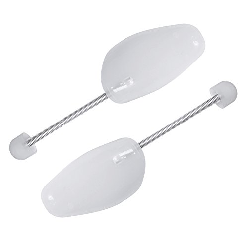 Incutex juego de 5 pares de hormas de plástico hormas zapatos, variables hasta la talla 44, transparente Incutex juego de 5 pares de hormas de plástico hormas zapatos, variables hasta la talla 44, transparente