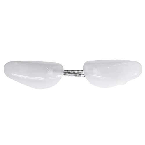 Incutex juego de 5 pares de hormas de plástico hormas zapatos, variables hasta la talla 44, transparente Incutex juego de 5 pares de hormas de plástico hormas zapatos, variables hasta la talla 44, transparente