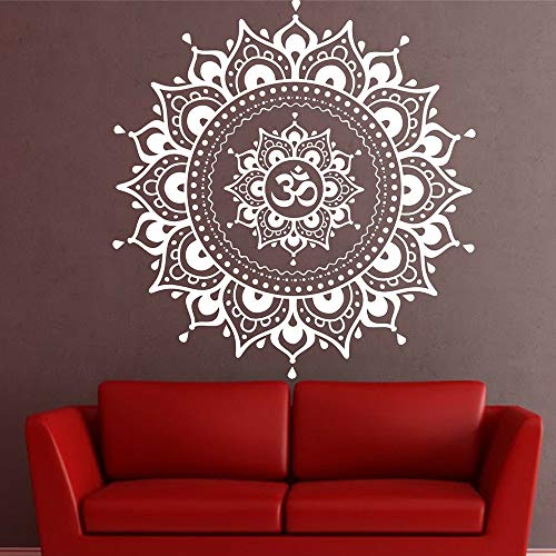 Indian Buddha Mandala tatuajes de pared Vinyl Eye Yoga Fatima Mandala Ganesh Lotus Vinilos decorativos Arte extraíble Decoración del hogar A3 60x57cm Indian Buddha Mandala tatuajes de pared Vinyl Eye Yoga Fatima Mandala Ganesh Lotus Vinilos decorativos Arte extraíble Decoración del hogar A3 60x57cm