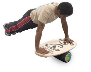 Indo Board Original Blue - Plataforma de equilibrio para fitness