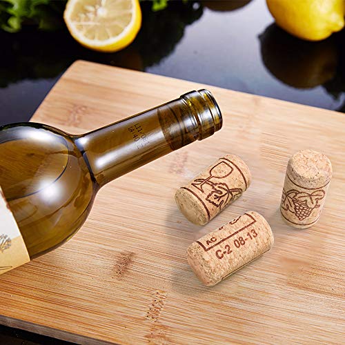 INHEMI 50 Corchos de Vino Tapones de Botella de Corcho Natural para Manualidades,Decoración y Pasatiempos(3.5 x 2 cm) INHEMI 50 Corchos de Vino Tapones de Botella de Corcho Natural para Manualidades,Decoración y Pasatiempos(3.5 x 2 cm)