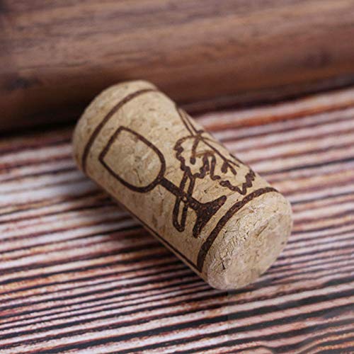 INHEMI 50 Corchos de Vino Tapones de Botella de Corcho Natural para Manualidades,Decoración y Pasatiempos(3.5 x 2 cm)