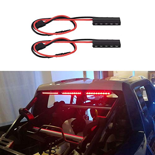 INJORA RC LED Lights 2pcs RC Luz de Freno exaltada Lámpara de Parada para 1/10 RC Crawler Axial SCX10 90046 Espectro RR10 Traxxas TRX-4 D90 Tamiya (32mm) INJORA RC LED Lights 2pcs RC Luz de Freno exaltada Lámpara de Parada para 1/10 RC Crawler Axial SCX10 90046 Espectro RR10 Traxxas TRX-4 D90 Tamiya (32mm)