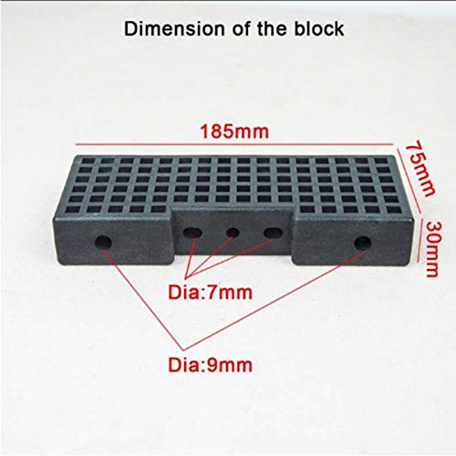 Injoyo Kayak Engine Block Board Trolling Motor Mount Kit Soporte Ladrillo para Barco Injoyo Kayak Engine Block Board Trolling Motor Mount Kit Soporte Ladrillo para Barco