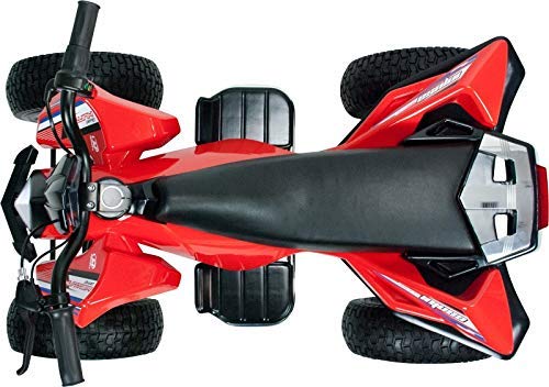 INJUSA 24 V Hunter Quad eléctrico con Ruedas antipinchazos, Detector de obstáculos, para niños Entre 7 y 11 años, Color Rojo y Negro (6024) INJUSA 24 V Hunter Quad eléctrico con Ruedas antipinchazos, Detector de obstáculos, para niños Entre 7 y 11 años, Color Rojo y Negro (6024)