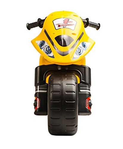 INJUSA - Moto Correpasillos Winner Color Amarillo Recomendado para Niños +3 Años con Ruedas Anchas y Asa de Transporte (194/000) INJUSA - Moto Correpasillos Winner Color Amarillo Recomendado para Niños +3 Años con Ruedas Anchas y Asa de Transporte (194/000)