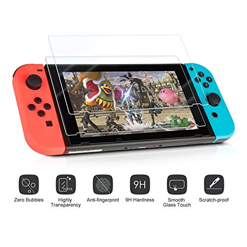 innoAura 11 en 1 Kit accesorios para Nintendo Switch, con funda de transporte, Estuche De Juegos, funda de TPU, fundas para controles Joy Con, tapas para Joystick y protector de pantalla innoAura 11 en 1 Kit accesorios para Nintendo Switch, con funda de transporte, Estuche De Juegos, funda de TPU, fundas para controles Joy Con, tapas para Joystick y protector de pantalla