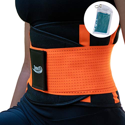InnoTi Faja Lumbar para Hombre y Mujer - Cinturón Protector de los Lumbares en Actividades Deportivas, el Gimnasio y en el Trabajo - Evita Lesiones y Dolor de Espalda - Compresión de Doble Ajuste InnoTi Faja Lumbar para Hombre y Mujer - Cinturón Protector de los Lumbares en Actividades Deportivas, el Gimnasio y en el Trabajo - Evita Lesiones y Dolor de Espalda - Compresión de Doble Ajuste