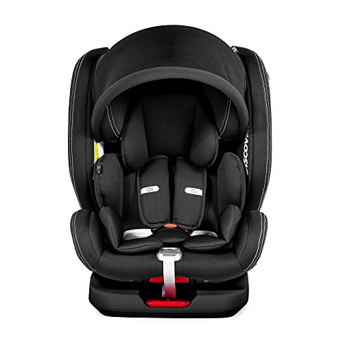 Innovaciones Ms Discover Dual Giratoria 360 860 Silla de Coche Grupo 0/1/2/3, 62 x 56 45 cm, Negro Innovaciones Ms Discover Dual Giratoria 360 860 Silla de Coche Grupo 0/1/2/3, 62 x 56 45 cm, Negro