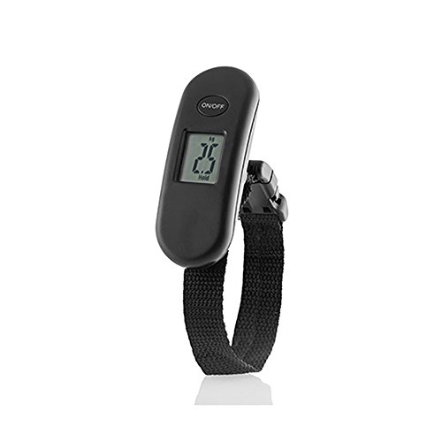 InnovaGoods 2018 Báscula para Equipaje, 10 cm, Negro InnovaGoods 2018 Báscula para Equipaje, 10 cm, Negro