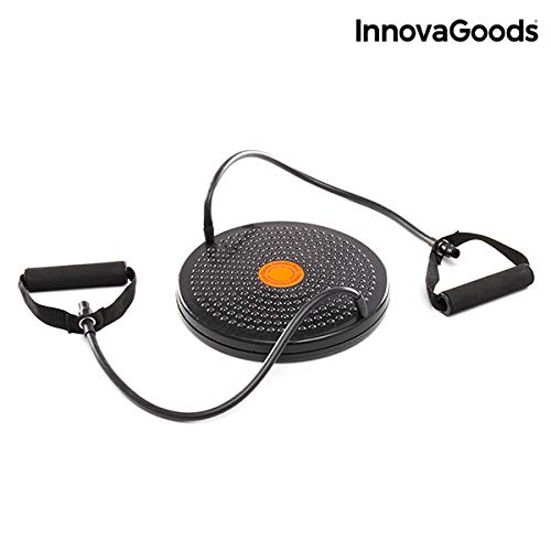 InnovaGoods Disco Giratorio de Cardio con Guía de Ejercicios, Unisex Adulto, Negro, Talla Única InnovaGoods Disco Giratorio de Cardio con Guía de Ejercicios, Unisex Adulto, Negro, Talla Única