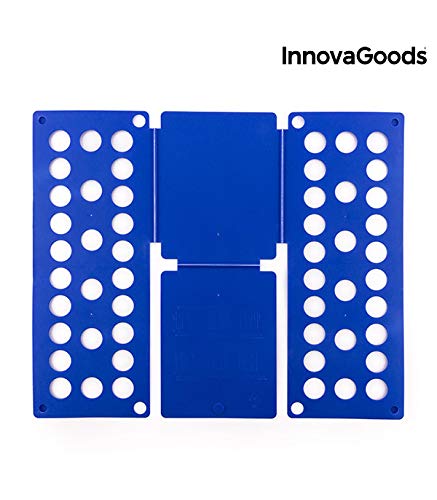 InnovaGoods Doblador de Ropa Infantil, PP, Azul, 40x16x1 cm