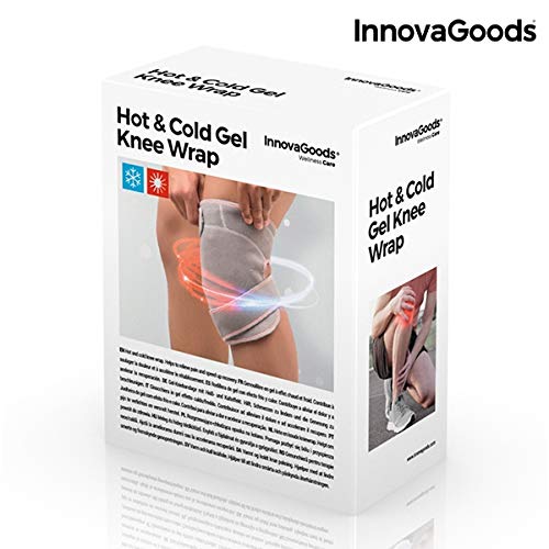 InnovaGoods IG813598 - Rodillera de Gel con Efecto Frío y Calor