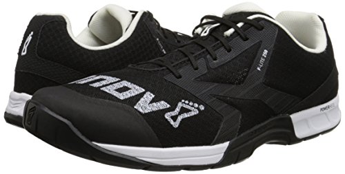 Inov-8 F-Lite 250, Zapatillas de Lacrosse para Hombre, Negro Blanco, 44 EU