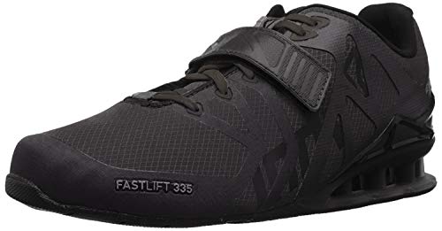 Inov-8 Fastlift 335 - Zapatos para Sentadillas para Levantamiento de Pesas, Color Negro y Negro Inov-8 Fastlift 335 - Zapatos para Sentadillas para Levantamiento de Pesas, Color Negro y Negro