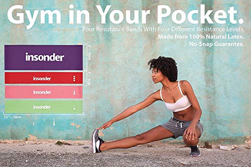 Insonder Bandas Ejercicio - Bandas de Resistencia - Cintas Elastica Set Comprar Precio Elasticas para Hacer Ejercicio - Loop Resistance Bands para Fitness Pilates Fuerza Fisioterapia Movilidad Insonder Bandas Ejercicio - Bandas de Resistencia - Cintas Elastica Set Comprar Precio Elasticas para Hacer Ejercicio - Loop Resistance Bands para Fitness Pilates Fuerza Fisioterapia Movilidad