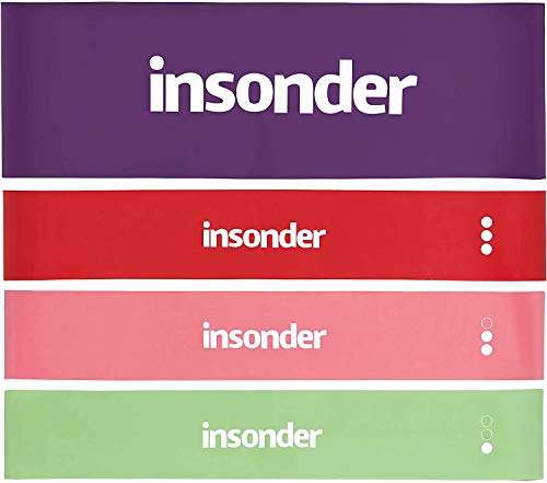 Insonder Bandas Ejercicio - Bandas de Resistencia - Cintas Elastica Set Comprar Precio Elasticas para Hacer Ejercicio - Loop Resistance Bands para Fitness Pilates Fuerza Fisioterapia Movilidad Insonder Bandas Ejercicio - Bandas de Resistencia - Cintas Elastica Set Comprar Precio Elasticas para Hacer Ejercicio - Loop Resistance Bands para Fitness Pilates Fuerza Fisioterapia Movilidad