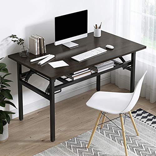 Insputer Mesa de Escritorio Plegable portátil para computadora Escritorio Plegable para Estudiantes 80 x 40 x 75 cm Escritorio Plegable para computadora portátil No Requiere ensamblaje Negro Insputer Mesa de Escritorio Plegable portátil para computadora Escritorio Plegable para Estudiantes 80 x 40 x 75 cm Escritorio Plegable para computadora portátil No Requiere ensamblaje Negro