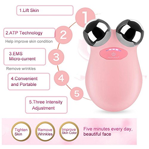 Instrumento de belleza facial Eléctrico Micro-corriente vibración Y Forma facial Masaje Cuerpo y Roller 3d, Masajeador Lifting Facial eliminar las arrugas de la piel facial Instrumento de belleza facial Eléctrico Micro-corriente vibración Y Forma facial Masaje Cuerpo y Roller 3d, Masajeador Lifting Facial eliminar las arrugas de la piel facial
